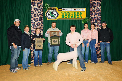 Petunia
5th Overall Wether Dam Ewe
Western Bonanza - Show B “”